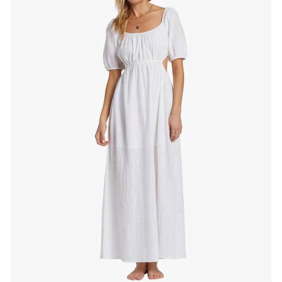 BILLABONG Dresses & Skirts - NEW BILLABONG on the coast maxi dress in salt crystal